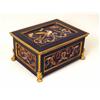 Image 1 : A NEOCLASSICAL MARBLE ORMOLU MOUNTED ROSEWOOD SPECIMEN CASKET