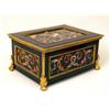 Image 2 : A NEOCLASSICAL MARBLE ORMOLU MOUNTED ROSEWOOD SPECIMEN CASKET