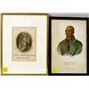 Image 1 : TWO FRAMED PRINTS OF NATIVE AMERICAN LEADERS