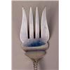 Image 2 : A STIEFF "STIEFF ROSE" PATTERN (1892) STERLING SILVER SERVING FORK