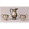 Image 1 : A WALLACE "GRANDE COLONIAL" PATTERN STERLING SILVER FOOTED PITCHER