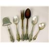 Image 3 : A WALLACE "GRANDE BAROQUE" PATTERN STERLING SILVER FLATWARE SERVICE