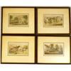 Image 1 : A GROUP OF FOUR FRAMED PRINTS