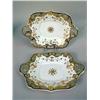 Image 2 : A PORCELAIN PARCEL GILT DECORATED DESSERT SERVICE