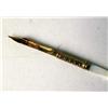 Image 4 : A MOTHER-OF-PEARL DIP PEN WITH GOLD NIB