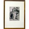 Image 1 : A FRAMED COPPER PLATE ENGRAVING