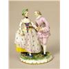 Image 1 : A VIENNA GROUP OF A GALLANT AND A LADY