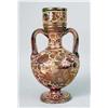 Image 1 : A HISPANO MORESQUE TWO HANDLED VASE