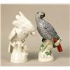 Image 1 : TWO NYMPHENBURG FIGURES OF BIRDS