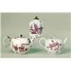 Image 1 : A MARCOLINI MEISSEN TEAPOT AND TEA CADDY