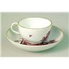 Image 3 : TWO HOCHST TEACUPS AND SAUCERS