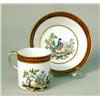 Image 2 : TWO SEVRES CUPS AND SAUCERS