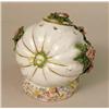 Image 4 : A MEISSEN MELON FORM POTPOURRI JAR AND COVER