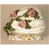 Image 5 : A MEISSEN MELON FORM POTPOURRI JAR AND COVER