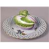 Image 1 : A MEISSEN COS LETTUCE TUREEN AND COVER