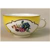 Image 6 : A MEISSEN YELLOW GROUND TEACUP AND SAUCER