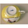 Image 7 : A MEISSEN YELLOW GROUND TEACUP AND SAUCER