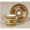 Image 1 : A SEVRES COFFEE CAN AND SAUCER