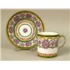 Image 1 : A SEVRES COFFEE CUP AND SAUCER