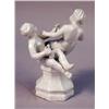 Image 6 : THREE FRENCH WHITE PORCELAIN FIGURAL GROUPS