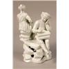 Image 8 : THREE FRENCH WHITE PORCELAIN FIGURAL GROUPS