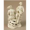 Image 9 : THREE FRENCH WHITE PORCELAIN FIGURAL GROUPS