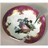 Image 2 : TWO POLYCHROME DECORATED MEISSEN TABLE ARTICLES