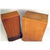 Image 4 : TWO MAHOGANY PEDESTALS