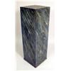 Image 1 : A FAUX MARBLEIZED WOOD PEDESTAL