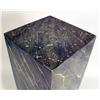 Image 2 : A FAUX MARBLEIZED WOOD PEDESTAL