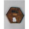 Image 2 : A JASPERWARE HEXAGONAL PLAQUE