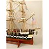 Image 3 : A POLYCHROME DECORATED WOOD SHIP MODEL