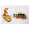 Image 9 : FIVE PAIRS OF 14K YELLOW GOLD AND GOLD TONE EAR CLIPS