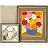 Image 1 : A FRAMED BLACK AND WHITE SERIGRAPH