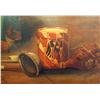 Image 2 : A FRAMED OIL ON CANVAS