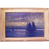 Image 2 : A FRAMED OIL ON CANVAS