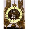 Image 4 : A GOTHIC STYLE DOMED SKELETON CLOCK