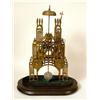 Image 5 : A GOTHIC STYLE DOMED SKELETON CLOCK