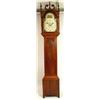 Image 1 : A FEDERAL CHERRYWOOD AND FIGURED MAPLE TALL CASE CLOCK