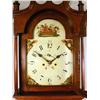Image 5 : A FEDERAL CHERRYWOOD AND FIGURED MAPLE TALL CASE CLOCK