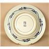 Image 4 : A BLUE AND WHITE "PARASOL LADIES" CHARGER