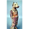 Image 15 : A SET OF TWELVE POLYCHROME DECORATED TERRA COTTA ZODIAC FIGURES