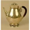 Image 8 : A MEXICAN STERLING SILVER AND EBONY HANDLED FIVE PIECE TEA AND COFFEE SERVICE WITH TRAY