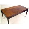 Image 2 : A MODERN ROSEWOOD WRITING TABLE