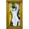 Image 2 : A GROUP OF THREE FRAMED MIXED MEDIA NUDES