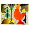 Image 2 : A FRAMED POLYCHROME PRINT