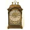 Image 2 : A BRASS DECORATED MAHOGANY BRACKET CLOCK