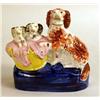 Image 2 : A PAIR OF STAFFORDSHIRE DOG FIGURALS