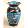 Image 2 : A PAIR OF CLOISONNE VASES