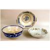 Image 1 : THREE CIRCULAR EARTHENWARE BOWLS